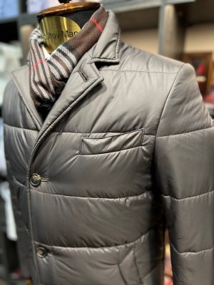 Куртка MAZALTOVMAN Коричневая стеганая