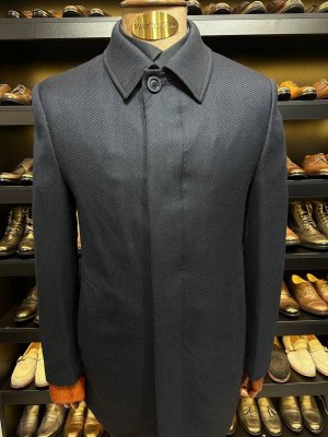 Пальто MAZALTOVMAN Черное фактурное