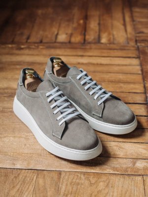 Кеды MAZALTOVMAN Серые из нубука