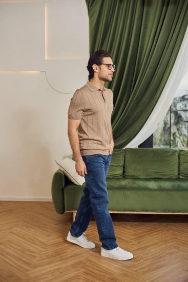 Джинсы мужские синие