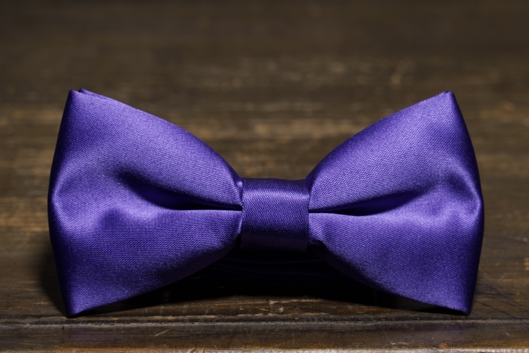 Галстук-бабочка Фиолетовая